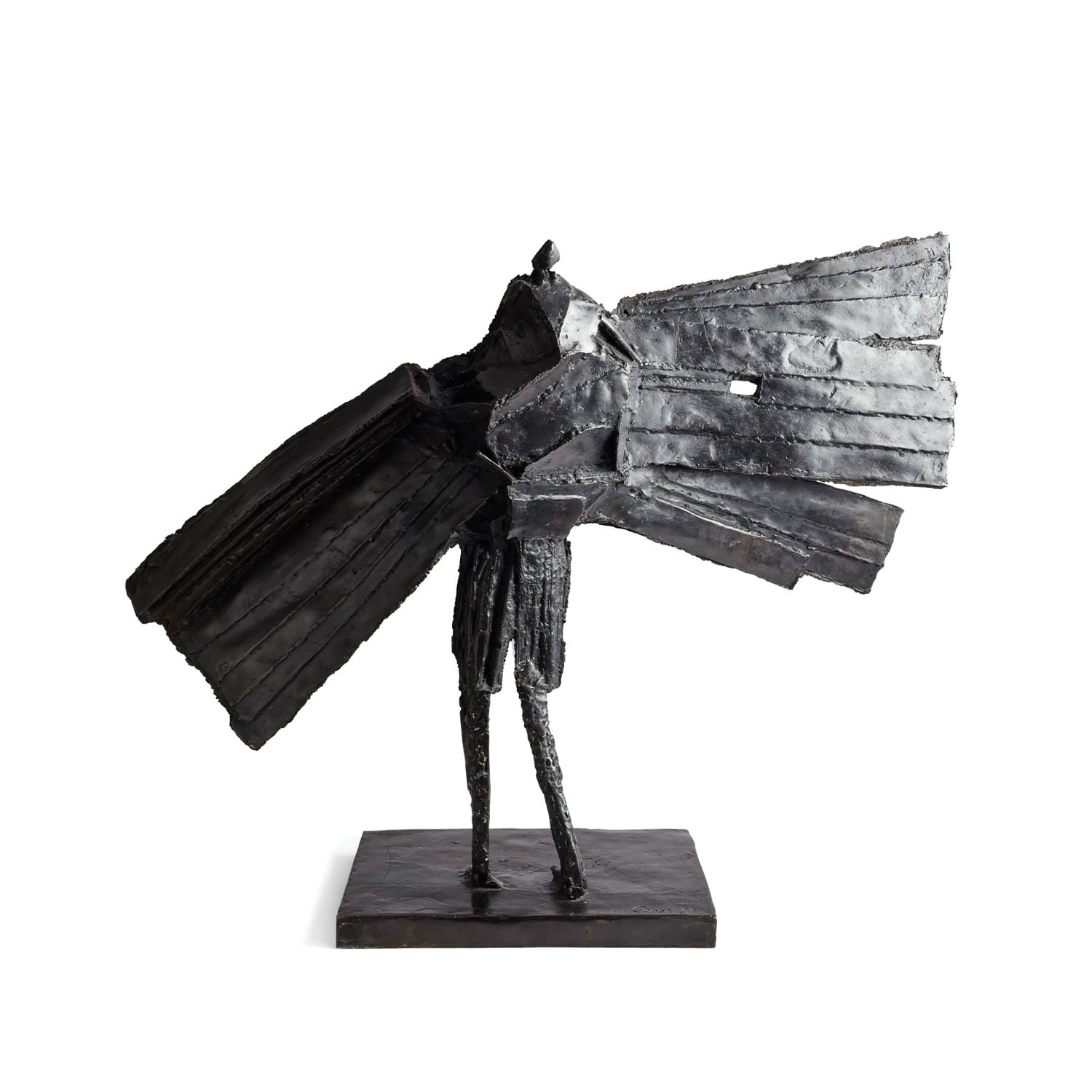 César – Valentin dit Uccello, sculpture en bronze, édition 8/8, 1988