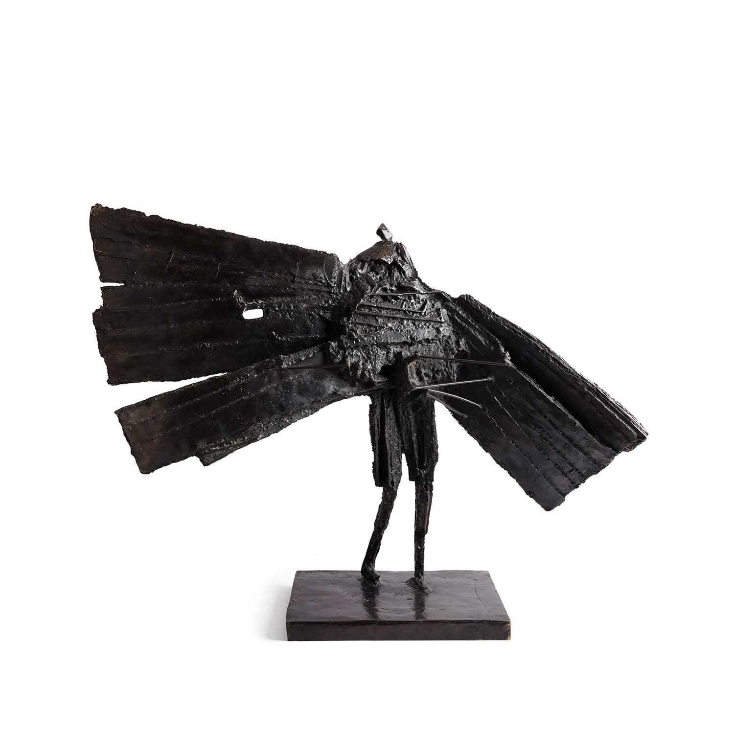 César – Valentin dit Uccello, sculpture en bronze, édition 8/8, 1988