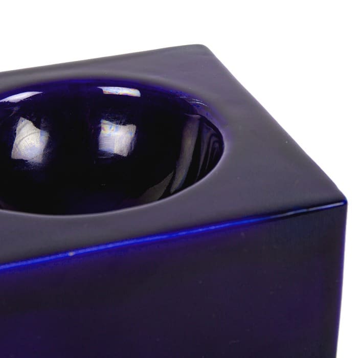 Ettore Sottsass – Vide-poche mod. 444 en céramique bleue, Il Sestante, 1960