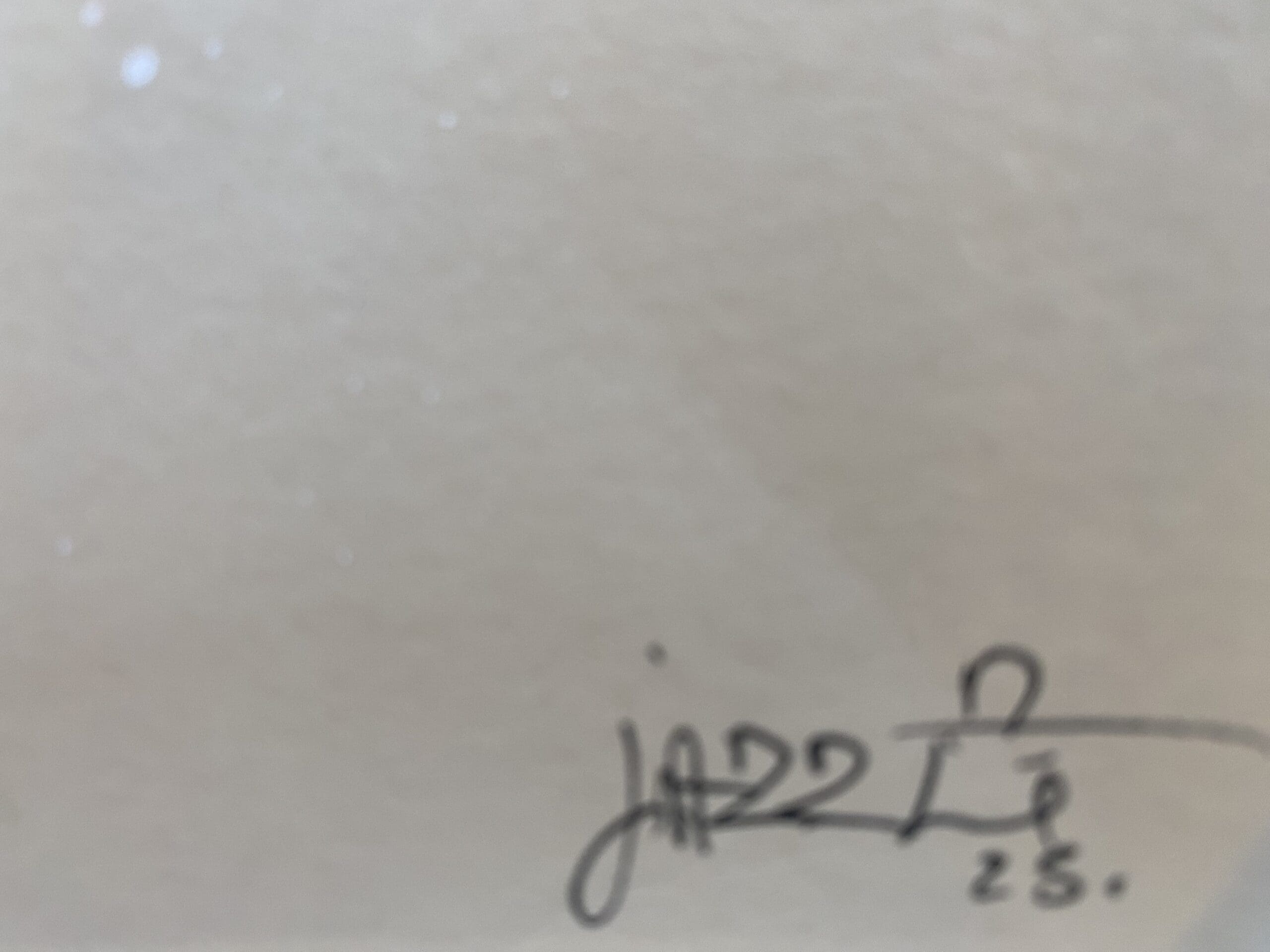 Jazzu – Être ici vivant (2025) | Tableau original à l’acrylique sur papier