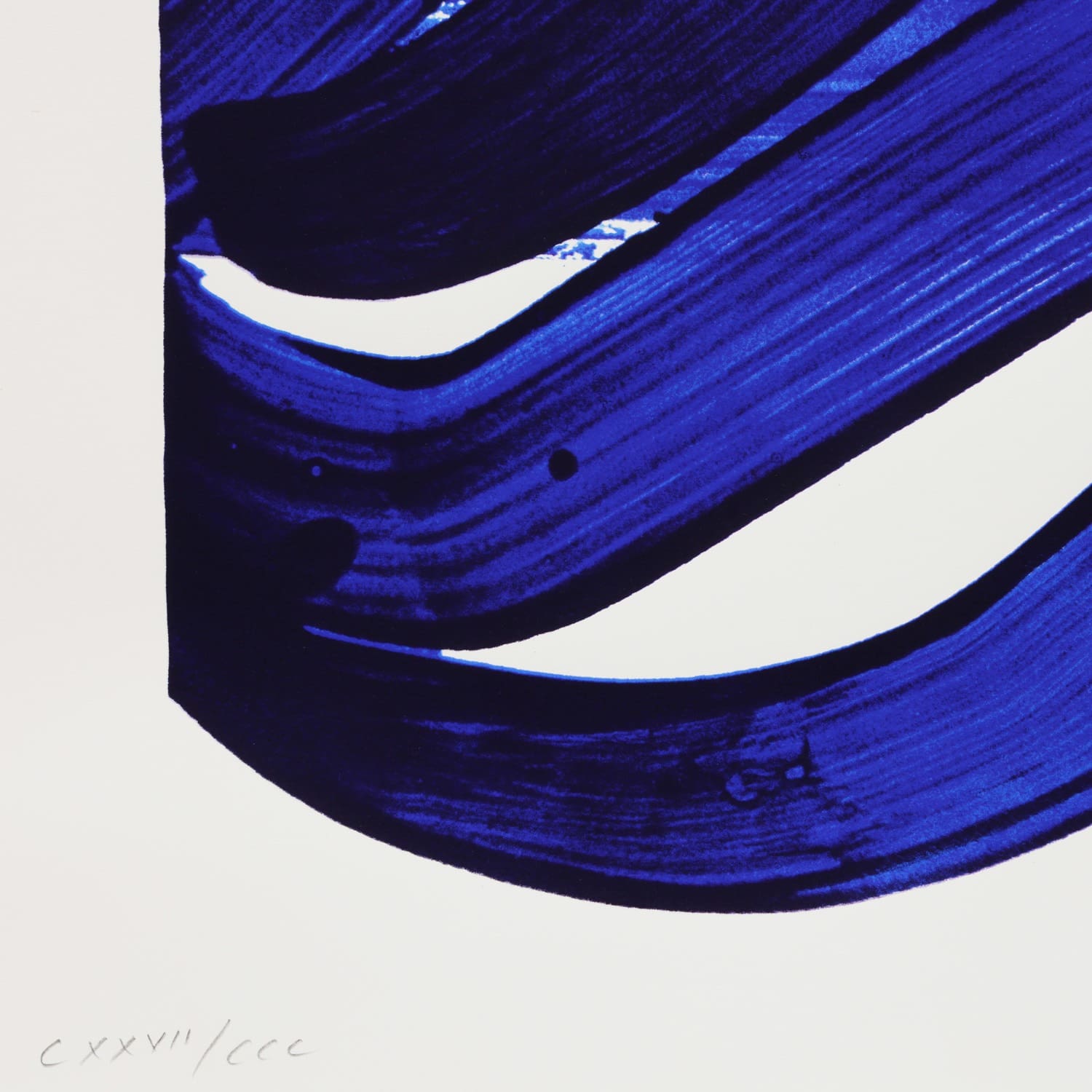 Pierre Soulages – Estampe n°18, 1988 – Sérigraphie signée et numérotée