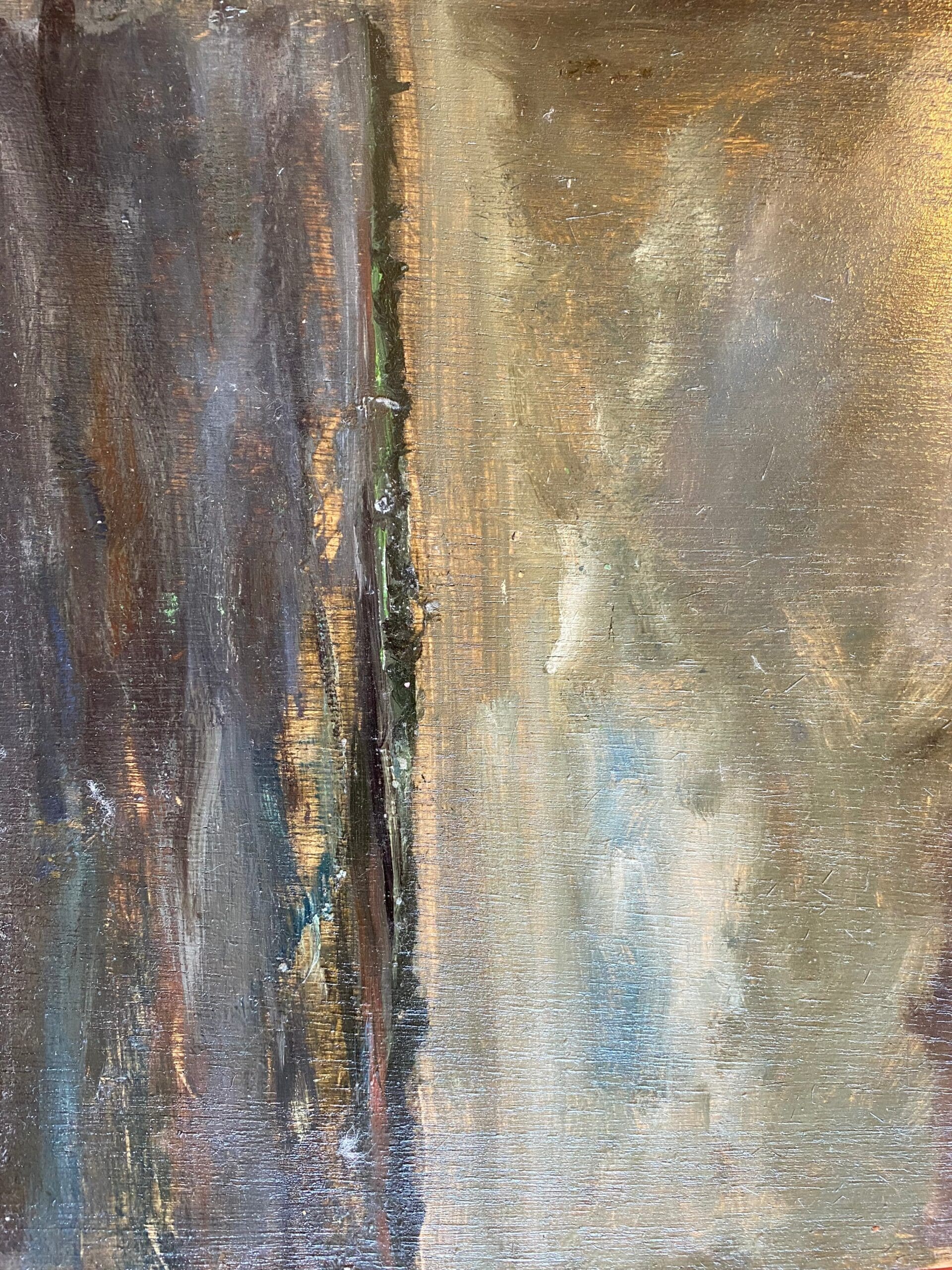 Ronan Barrot – Huile sur toile recto/verso signée, 2013 (petit format)