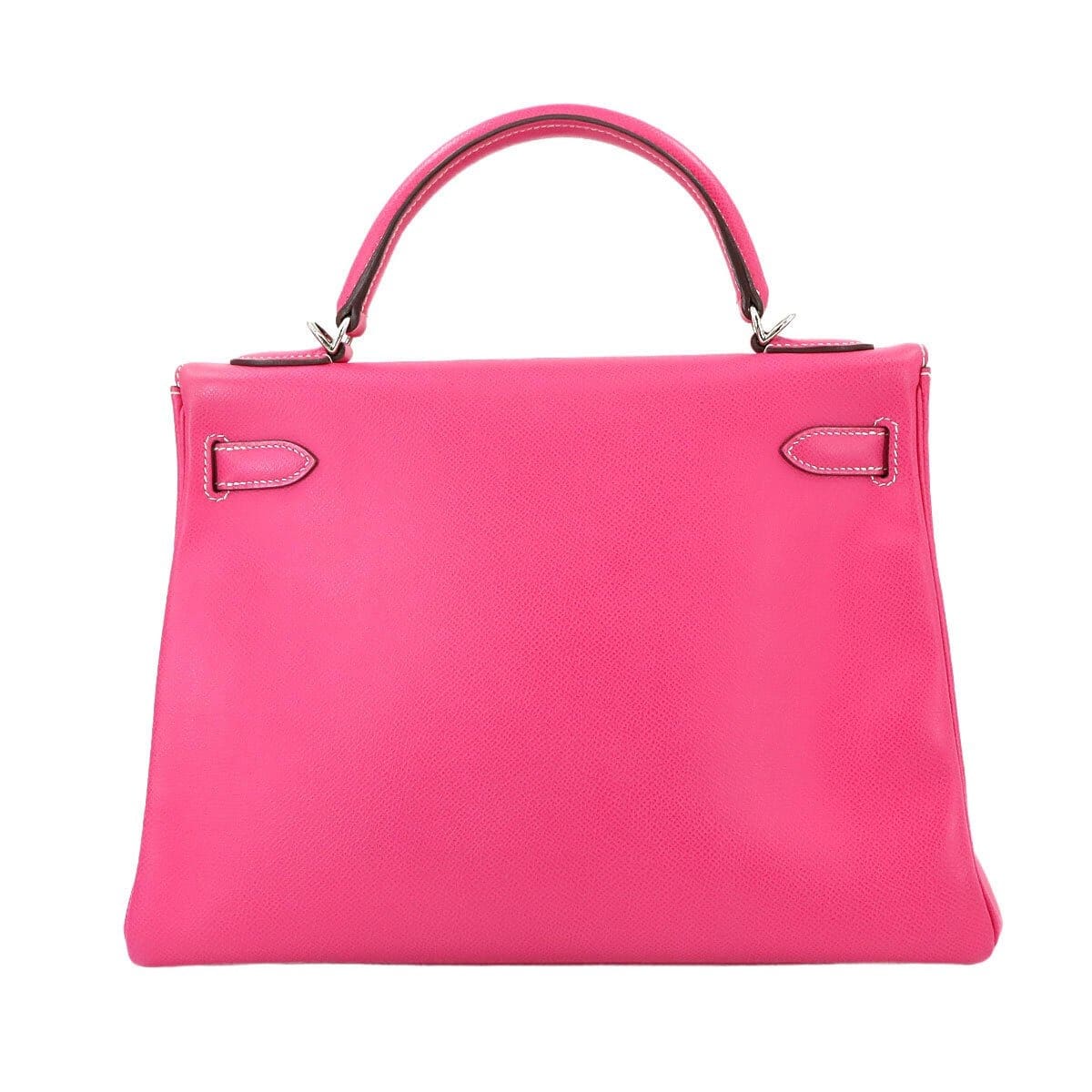 Sac Hermès Kelly 32 Candy Rose Tyrien d&rsquo;occasion – Authentique & Certifié