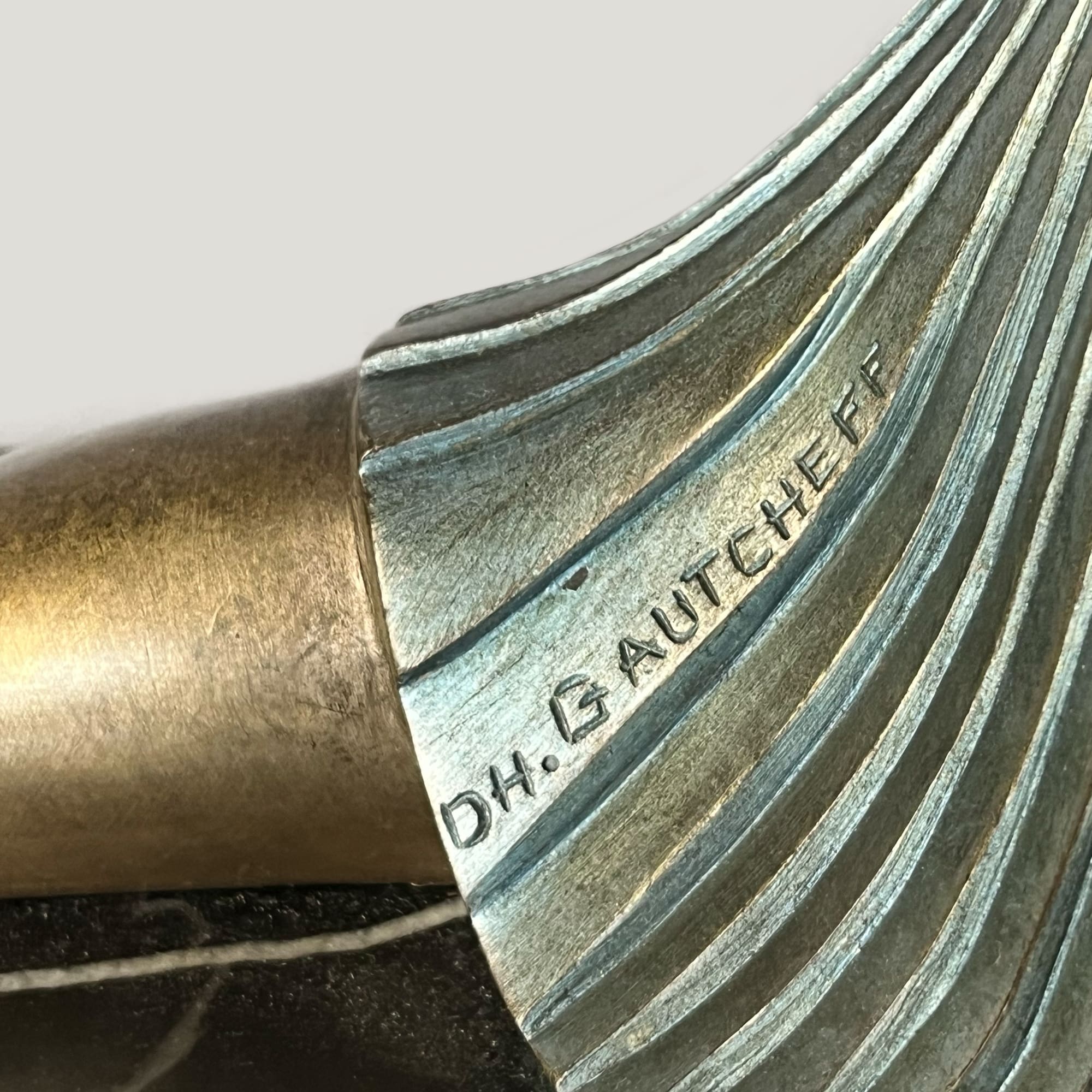 Ballerine Dansante, 1931 – Sculpture Art déco en bronze signée Ghanu Gantcheff