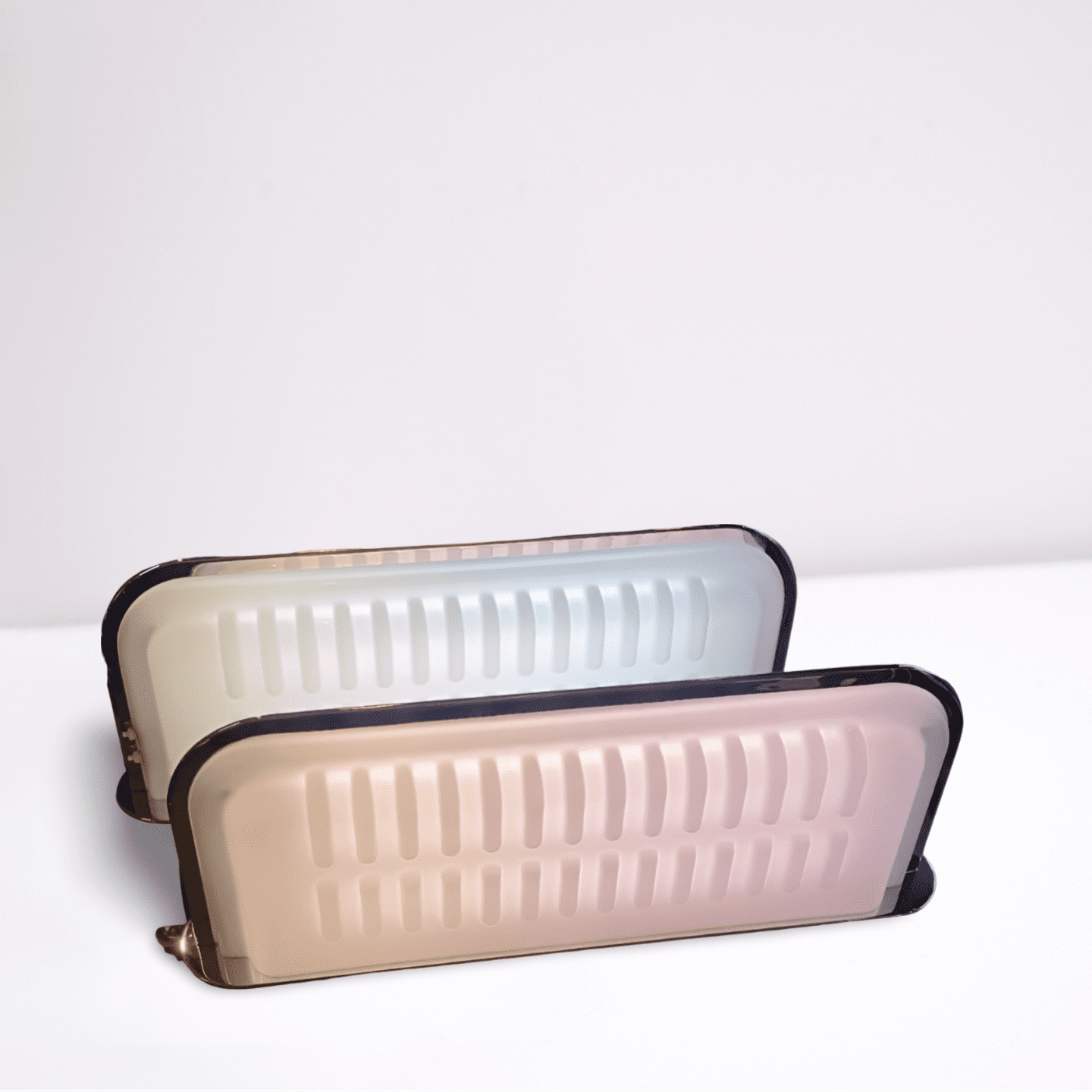 Paire de lampes Elledue Fiberglas par Ettore Sottsass pour Poltronova, Italie, 1970s