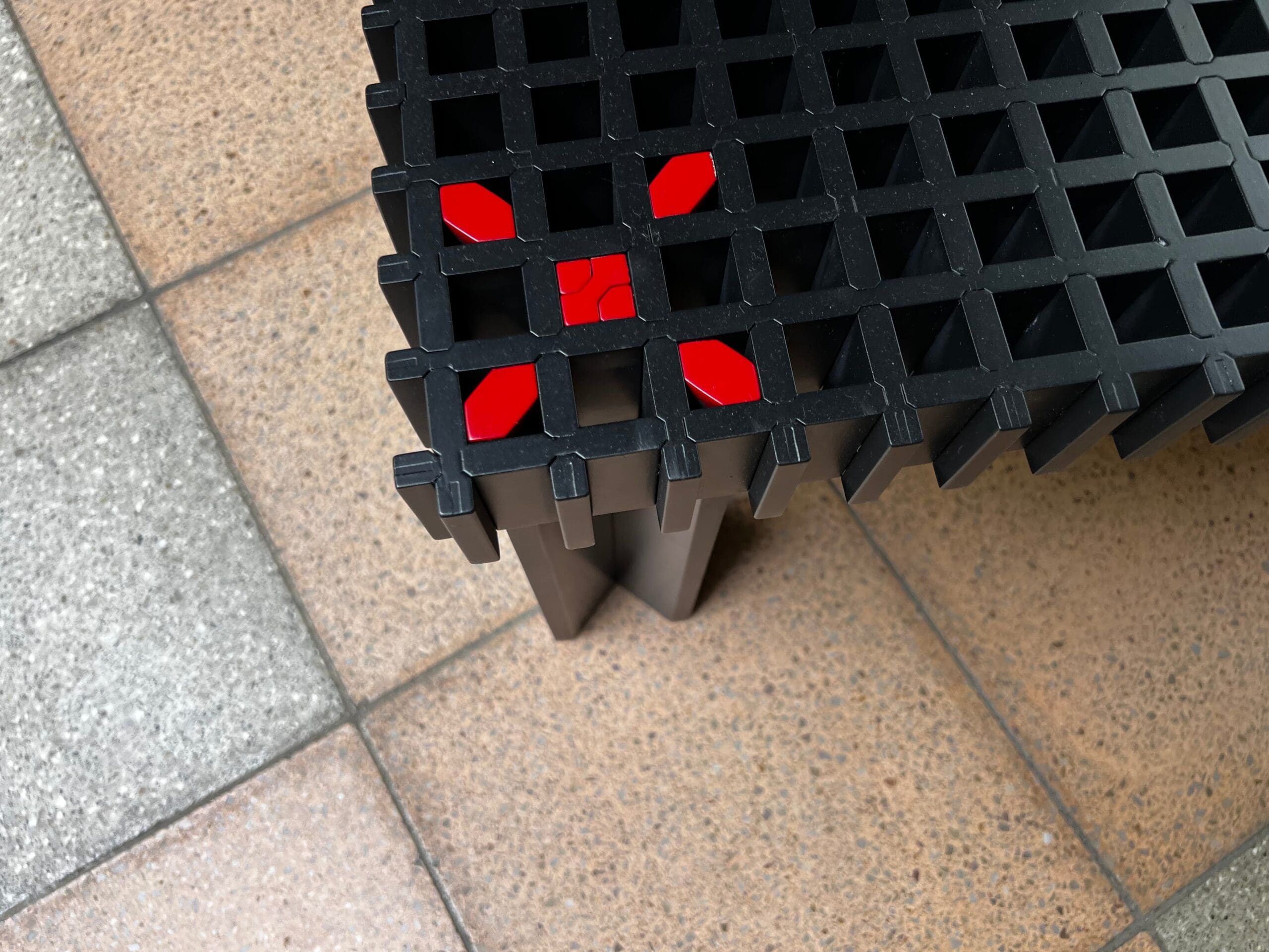 Table basse Kyoto Gianfranco Frattini – Réédition Poltrona Frau en hêtre noir