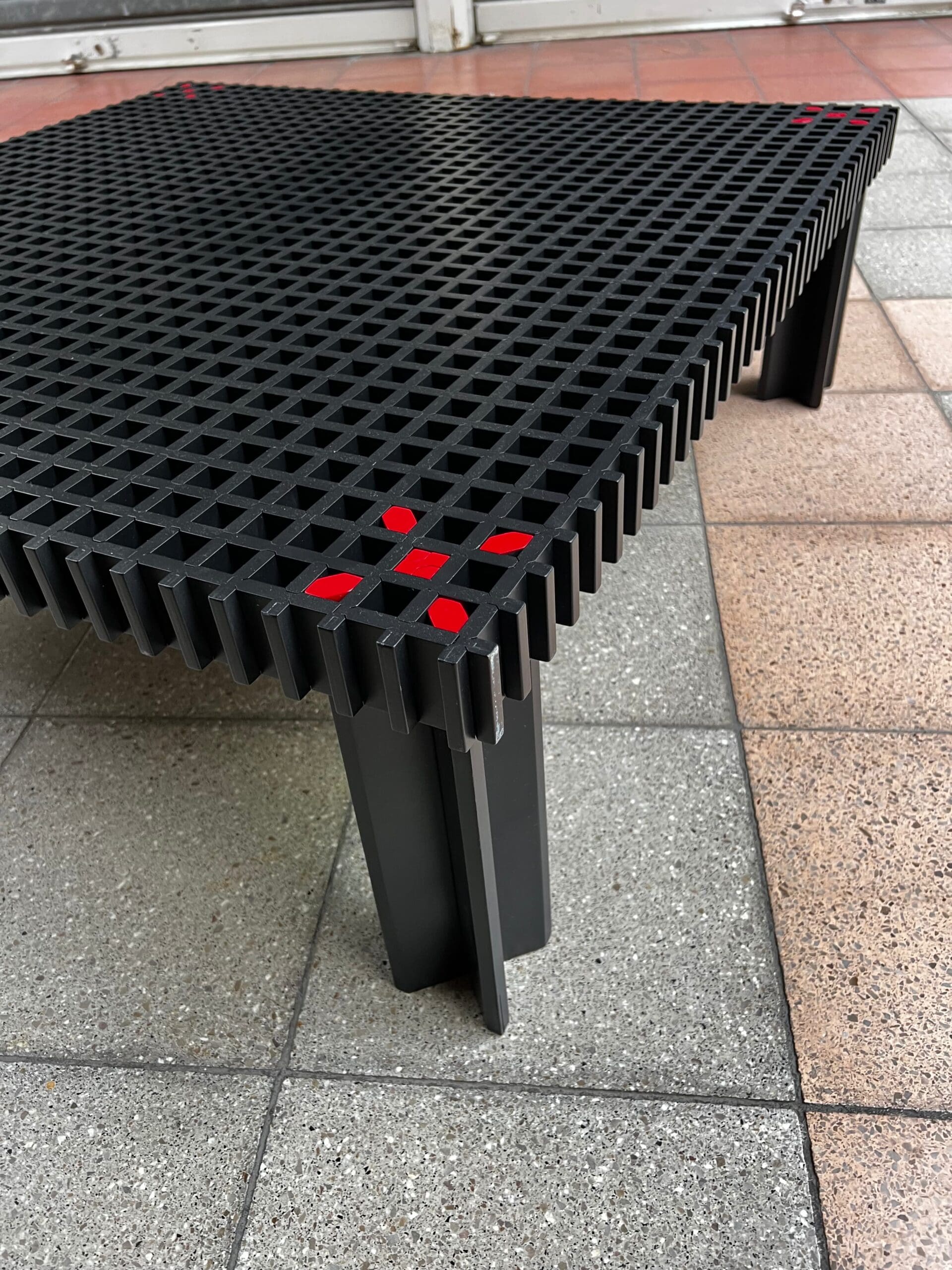 Table basse Kyoto Gianfranco Frattini – Réédition Poltrona Frau en hêtre noir