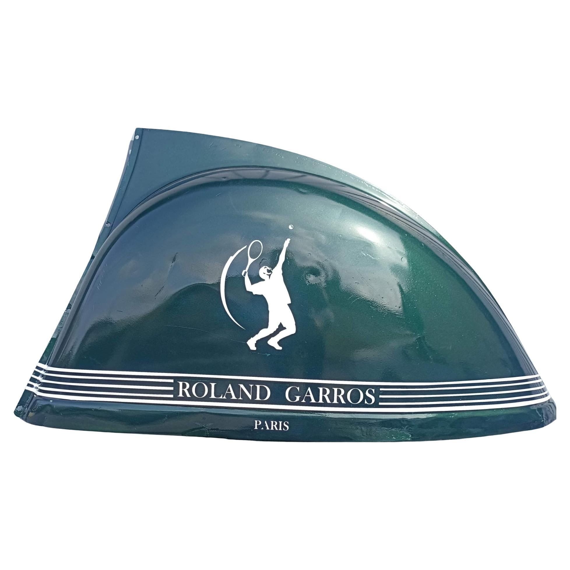 Aile 2CV peinte – Œuvre unique « Roland Garros » par Vinc (2023)