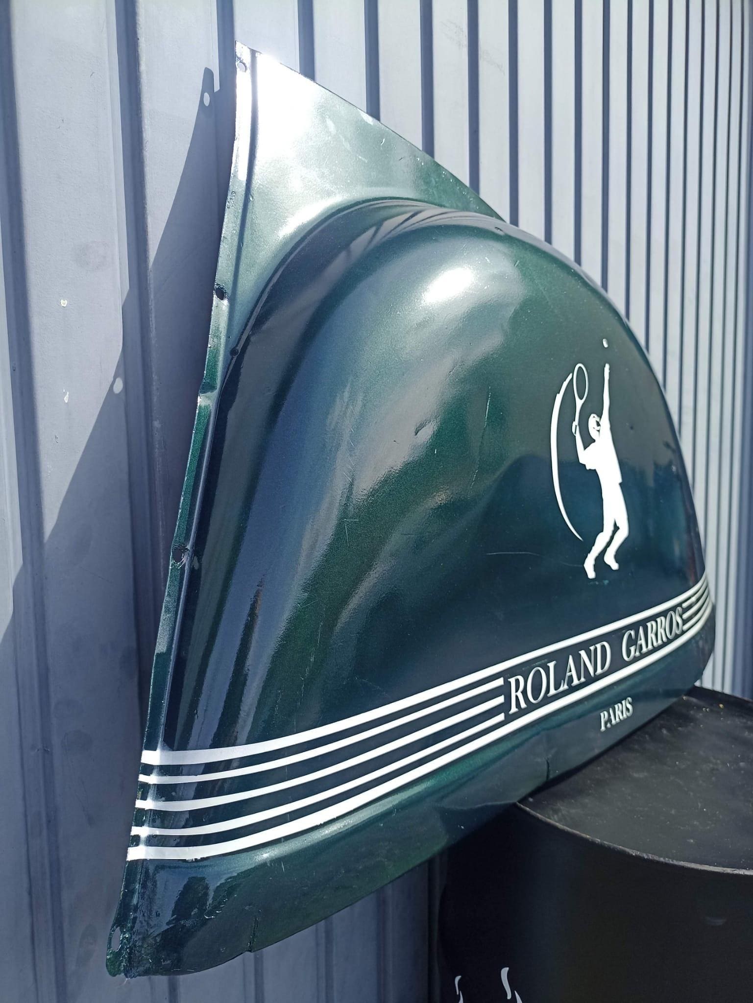 Aile 2CV peinte – Œuvre unique « Roland Garros » par Vinc (2023)