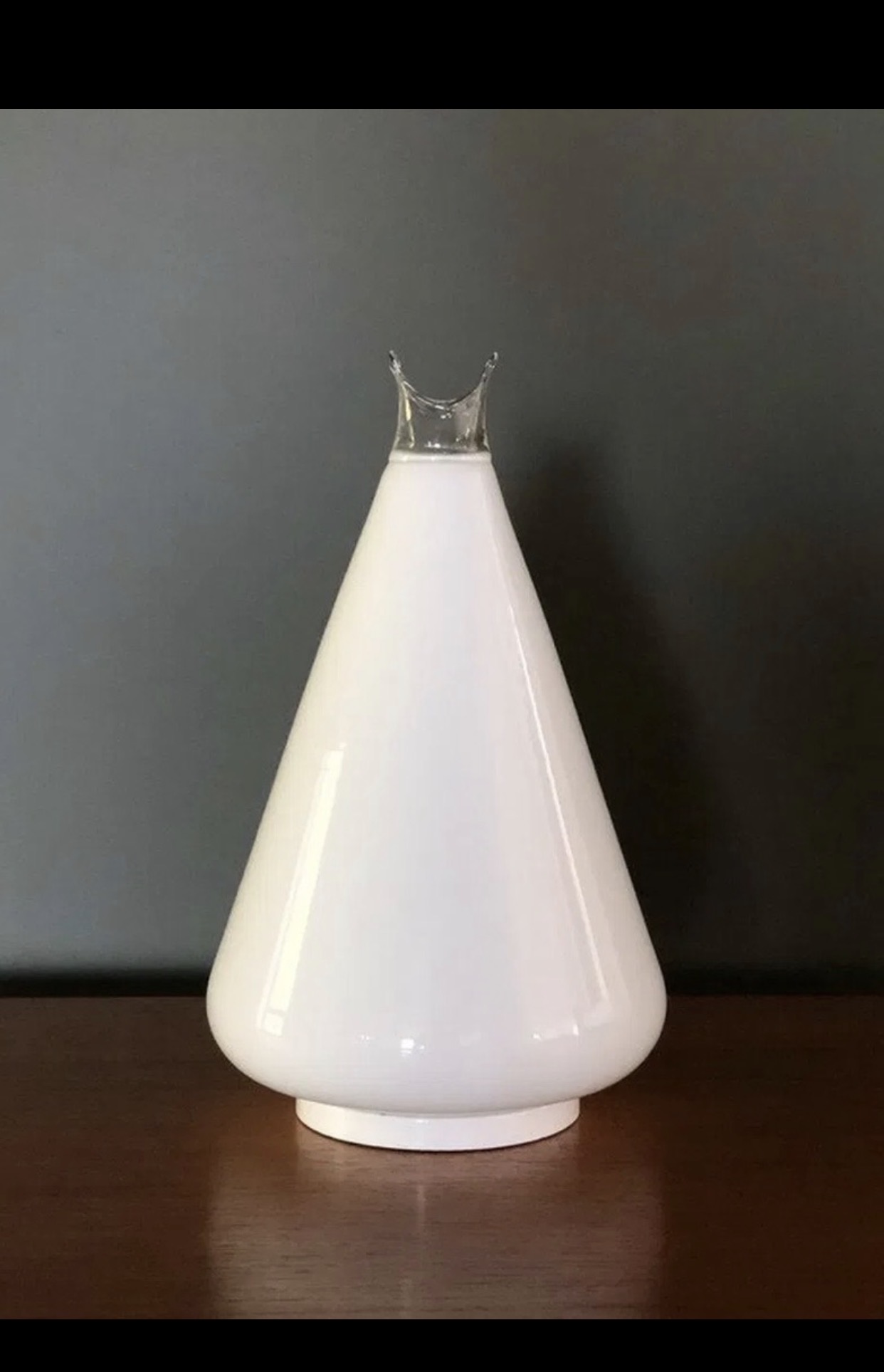 Noti Massari – Paire de lampes Buto en verre de Murano pour Leucos