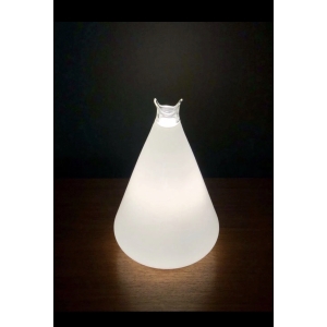 noti massari – paire de lampes buto en verre de murano pour leucos